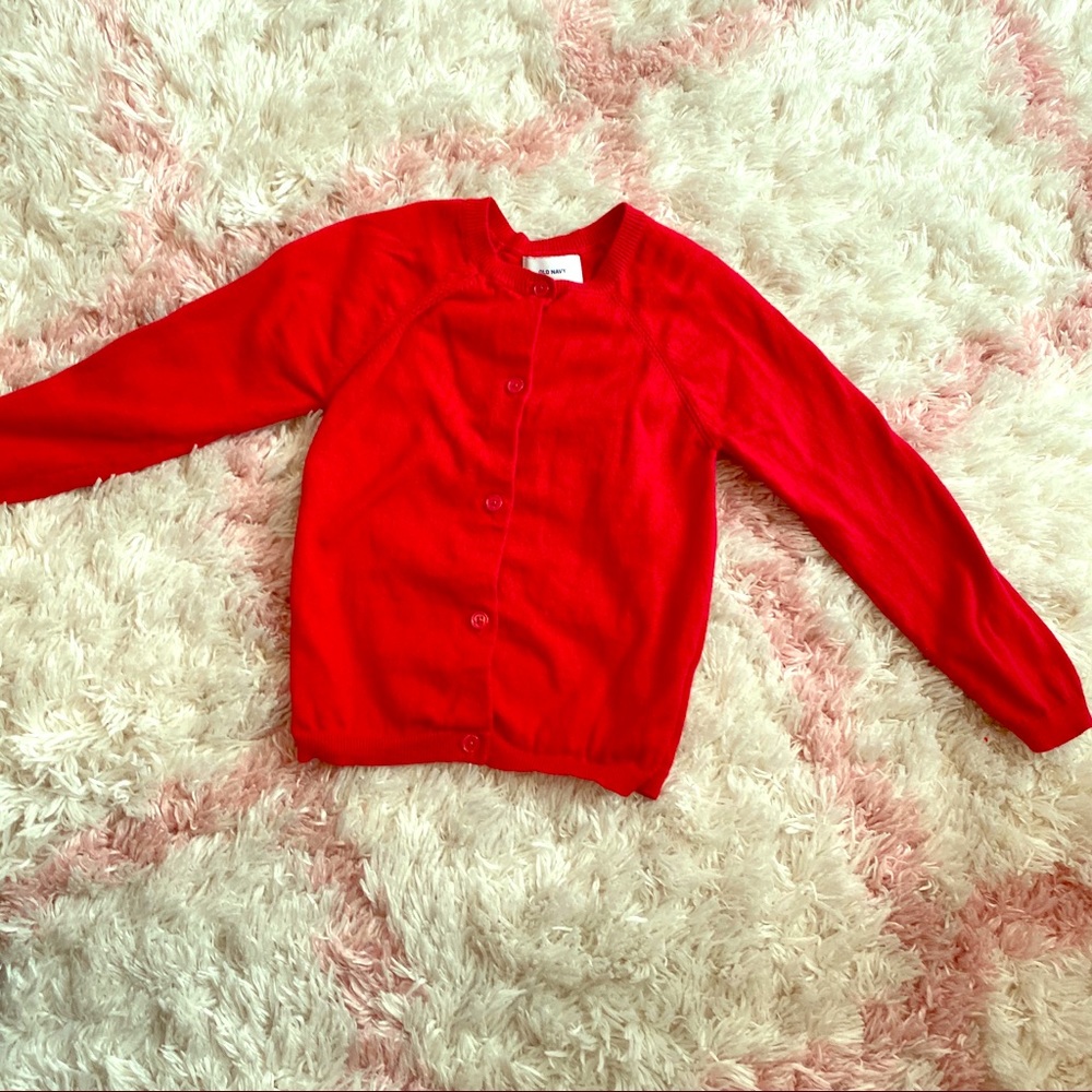 Girl’s cardigan sweater